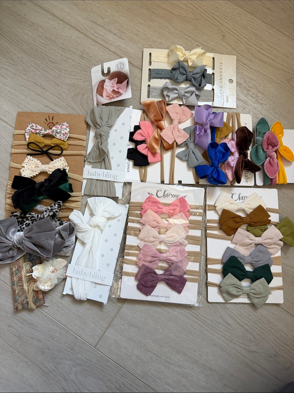 Assorted Girls Bow Headbands - Baby Bling